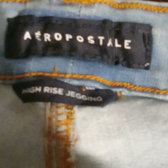 Aeropostale high rise jeggings 0 short - Picture 5 of 6